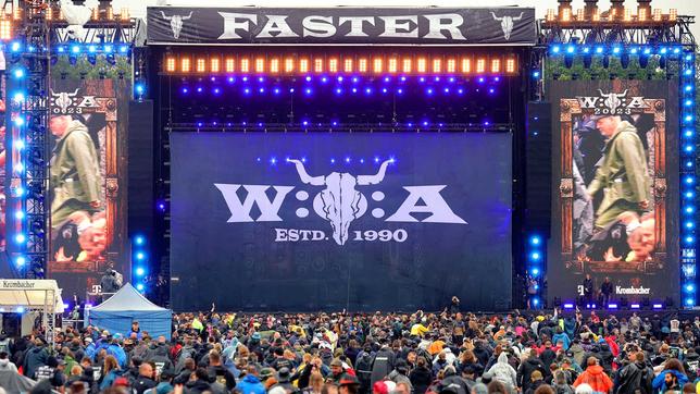 Das Metal-Festival "Wacken Open Air" ist eröffnet