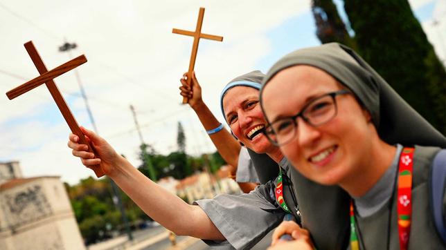 Katholikinnen beim Weltjugendtag in Lissabon