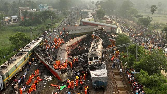Zugunglück in Indien