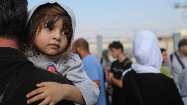 Palästinensisches Mädchen in Gaza 