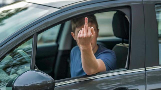 Auch der "Stinkefinger" ist eine Beleidigung und aknn geahndet werden. 