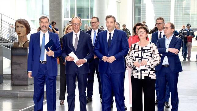 Koalitionäre CDU/CSU und SPD