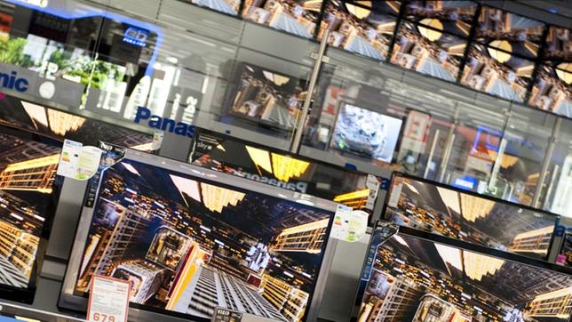 Bild: dpa TV-Geräte, Flachbildfernseher, Heimelektronik