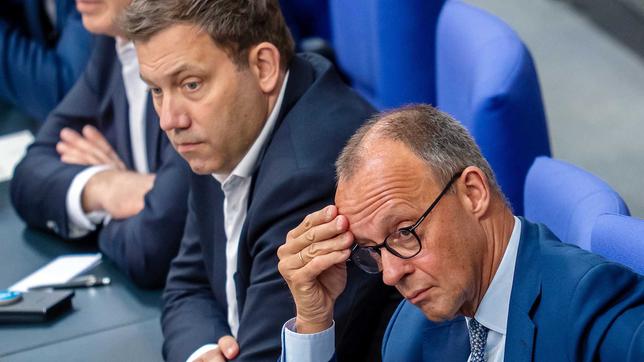 Lars Klingbeil, Friedrich Merz