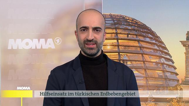 Dr. Cihan Çelik, Lungenfacharzt, arbeitete als Arzt im türkischen Erdbebengebiet