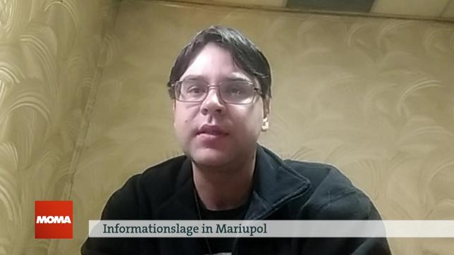 Maksim Grabowski, floh aus Mariupol