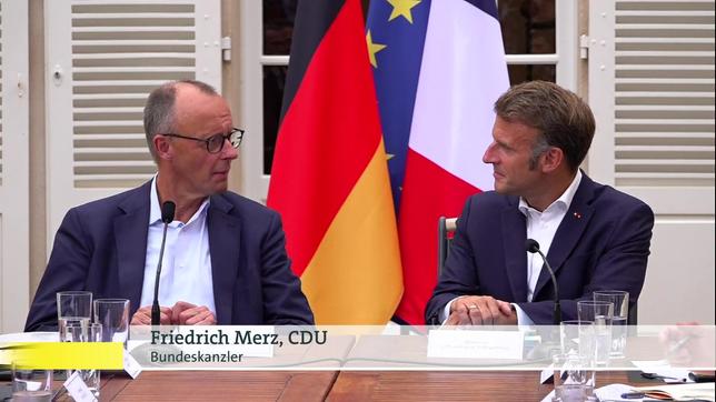 Friedrich Merz, Emanuel Macron