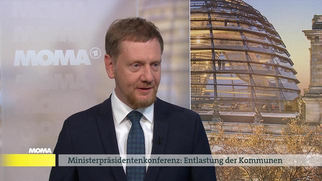 Michael Kretschmer, CDU, Ministerpräsident von Sachsen und Vorsitzender der Ministerpräsidentenkonferenz (MPK)