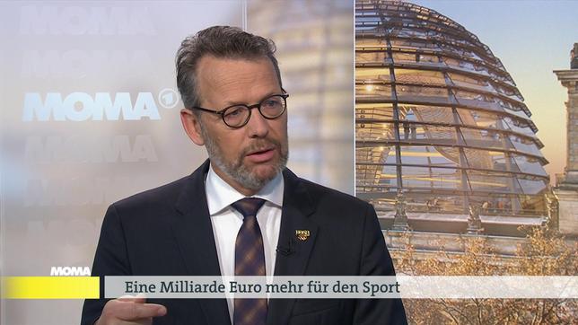 Otto Fricke, Vorstandsvorsitzender des Deutschen Olympischen Sportbundes