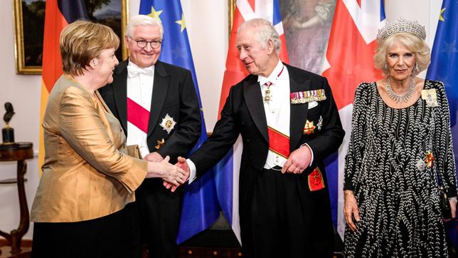 Staatsbankett für König Charles III. bei Bundespräsident Steinmeier