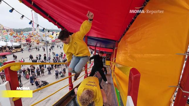 Fahrgeschäft Toboggan auf dem Oktoberfest