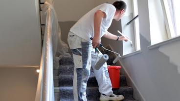 Bild: dpa Anstreicher, Maler, Handwerker,