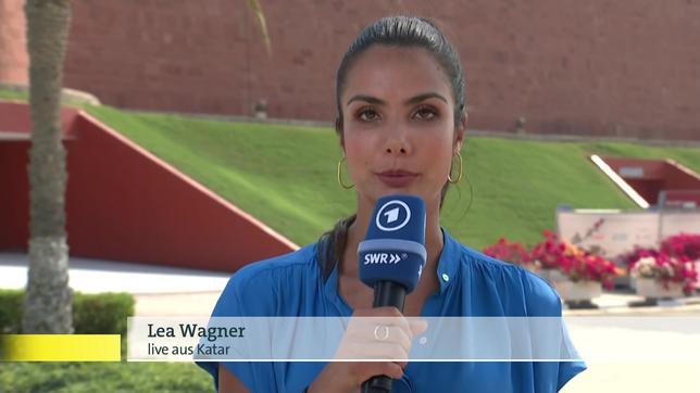 Lea Wagner, ARD, zzt. Katar
