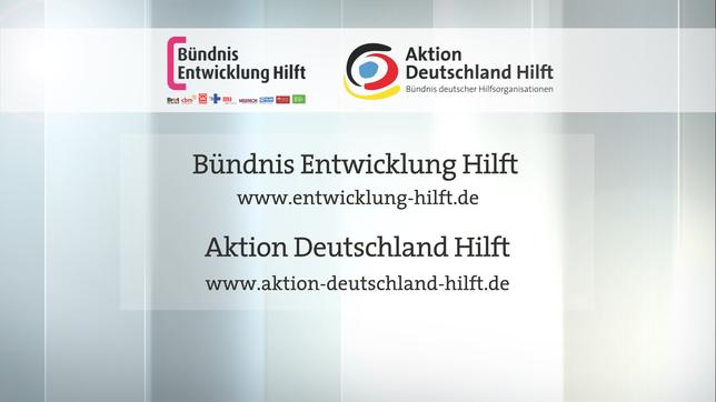 Bild: WDR Spendentafel