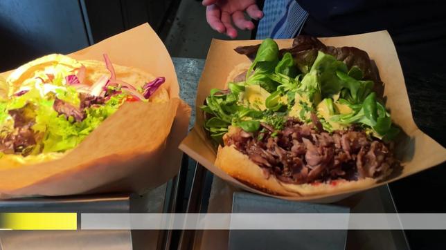 Döner im Hotel Adlon