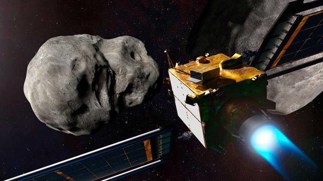 NASA-Raumsonde DART schlägt in Asteroiden Dimorphos ein
