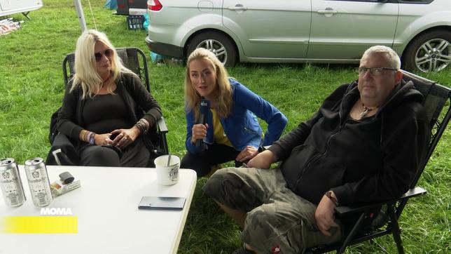 Monika und Andreas Wohlberg campen beim Wacken Open Air