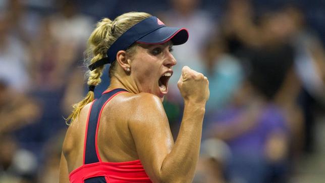 Angelique Kerber ballt die Faust