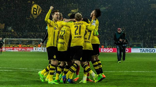 Borussia Dortmund bejubelt Sieg im DFB-Pokal