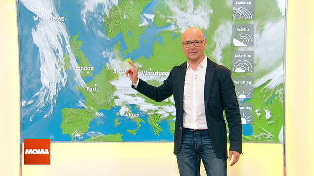 Bild: WDR Karsten Schwanke mit den Wetteraussichten