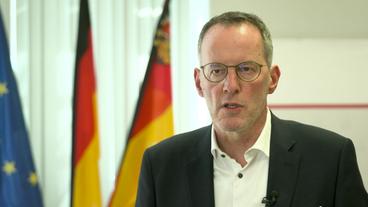Bild: SWR Michael Ebling, SPD, Innenminister Rheinland-Pfalz