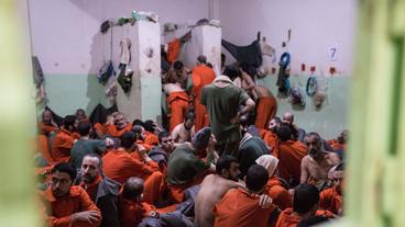 Bild: DPA/picture alliance/ Chris Huby IS-Gefängnis in Nordostsyrien (2019)