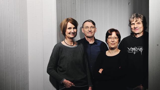 Martina Schröter, Rosi Löb, Rolf Steeg, Sabine Körner-Bourne und Udo Emmert