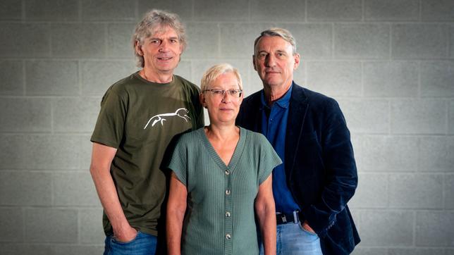 Bild: SWR/Malino Schust Rolf Steeg, Rosi Löb und Udo Emmert