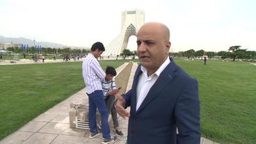 Bild: BR Amir Reza am Azadi-Turm
