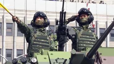 Taiwnesisches Militär bei einer Parade