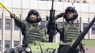 Bild: NDR Taiwnesisches Militär bei einer Parade