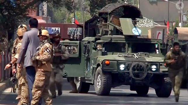 Einsatzkräfte in Kabul