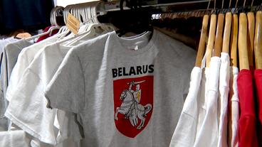 T-Shirt mir dem Aufdruck Belarus