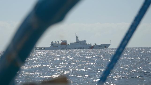 Ein Schiff der chinesischen Küstenwache