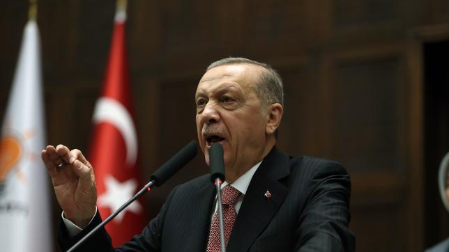 Der türkische Präsident Recep Tayyip Erdoğan am 23.11.2022 in Ankara