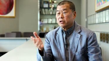 Verleger Jimmy Lai im Interview