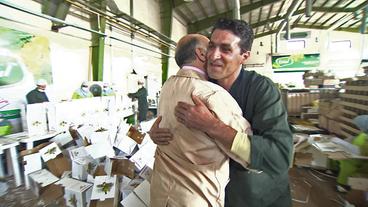 Bild: BR Masoud begrüßt Dr. Nabi