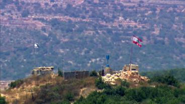 Bild: BR Die Grenze zwischen Israel und Libanon