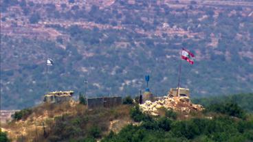 Die Grenze zwischen Israel und Libanon