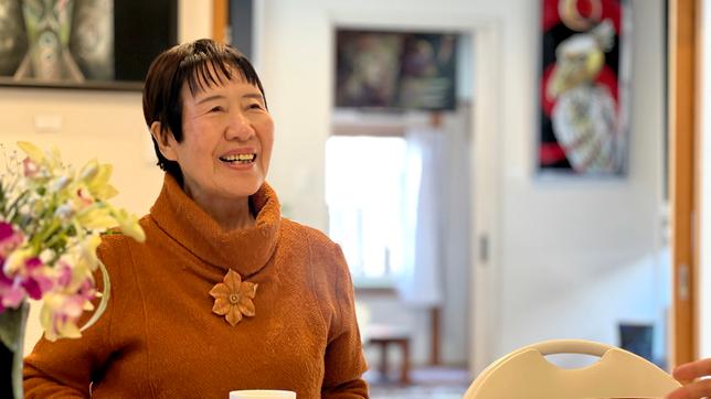 Toshiko Tanaka im Interview.