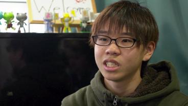 Bild: NDR Japnischer Junge im Interview.