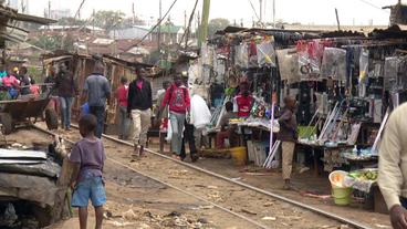 Slum in Nairobi