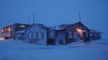 Haus im Schnee