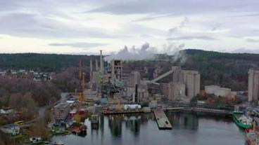 Bild: SWR Zementwerk in Brevik