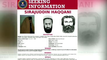 Fahndungsplakat von Sirajuddin Haqqani.