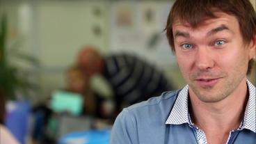 Bild: WDR/WDR Manager der Supermarktkette Andrej Krivenko: "Die Russen müssen der Welt mehr anbieten als nur Öl und Gas."
