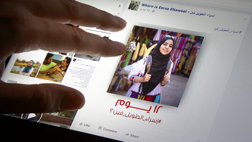 Suchaufruf auch im Intranet: Esraas wird bei Facebook gesucht