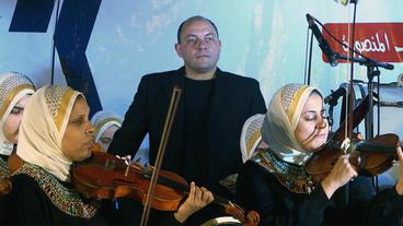 Ägypten: Wenn die Musikerinnen loslegen, geht der Dirigent von der Bühne