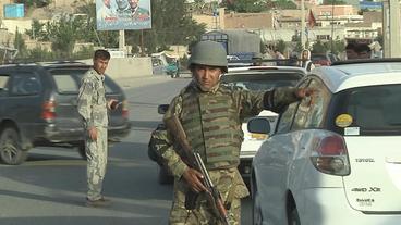 Afghanistan: Afghanische Sicherheitskräfte kontrollieren die Straßen