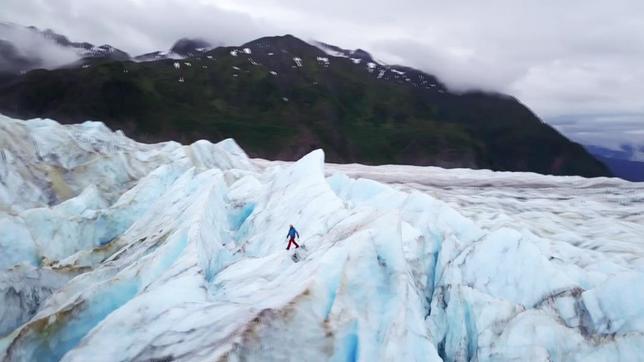 Mendenhall-Gletscher in Alaska